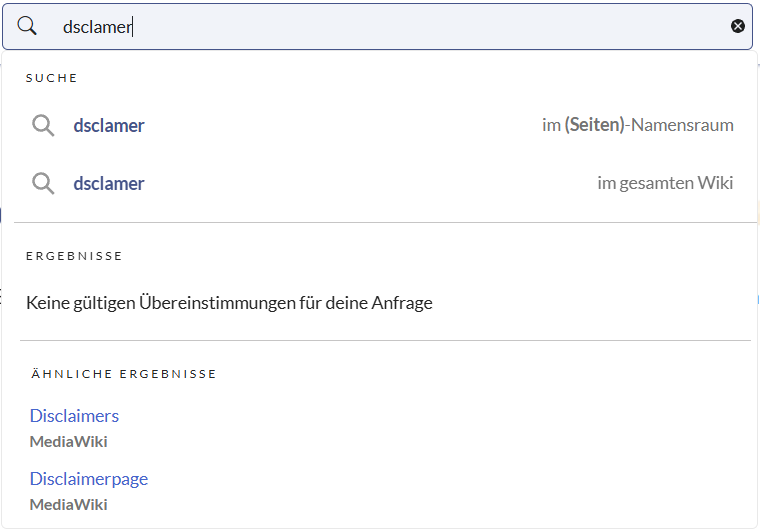 Datei:Erweiterung BlueSpiceExtendedSearch - ähnliche Ergebnisse.png