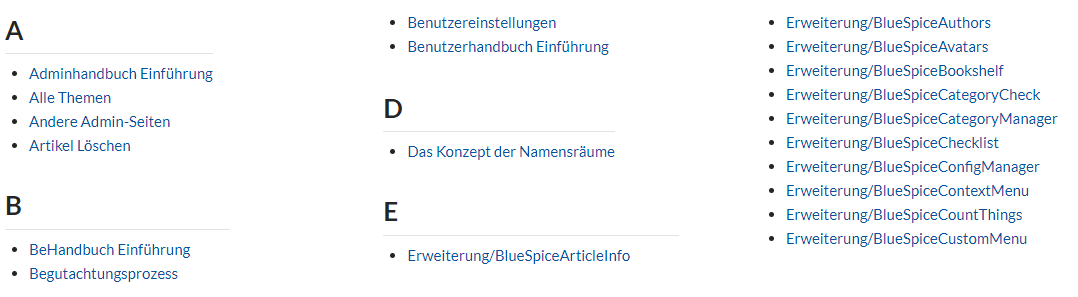 category Format mit css